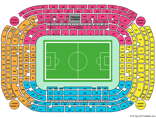 Stadio San Siro Soccer Seating Chart